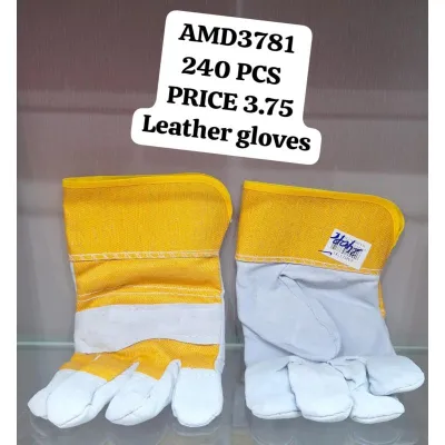 Leather Glove (240 PCS) wholesale