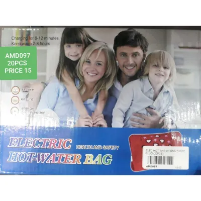 Elec Hot Water Bag 3plug (20 PCS) wholesale