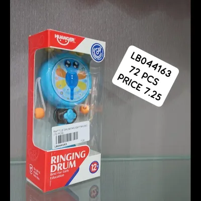 Rattle Drum W/Light/Music (72 PCS) wholesale